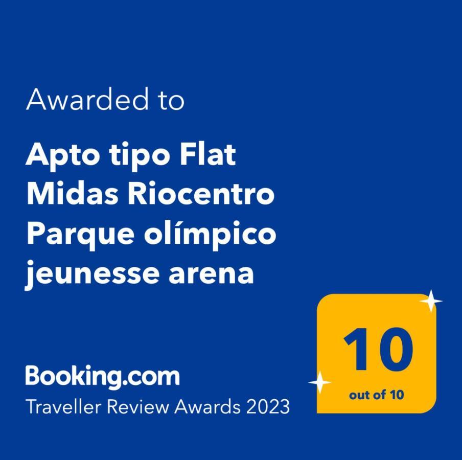 Apto Tipo Flat Midas Rock In Rio Barra Olimpica Lägenhet Rio de Janeiro Exteriör bild